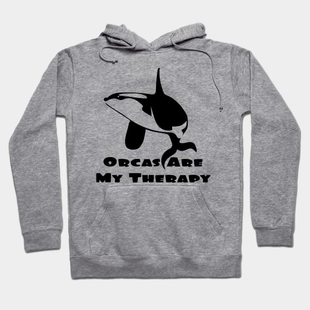 Orcas Are My Therapy Hoodie by Officail STORE